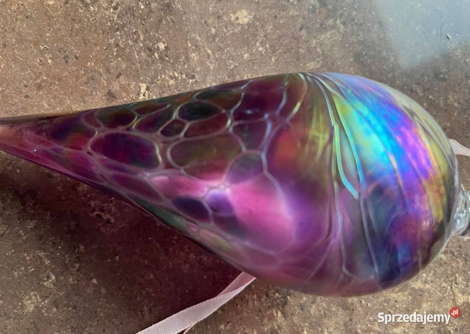 Stara bombka szklana Latoszyn