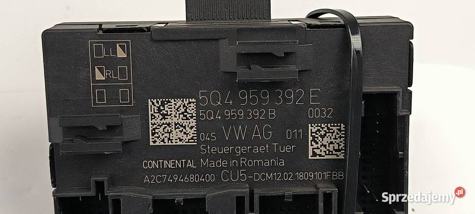 MODUŁ SKODA OCTAVIA III 5Q4959392E Lipno