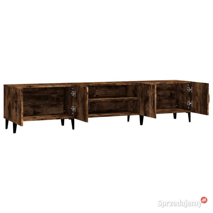 Szafka pod TV przydymiony dąb 180x315x40