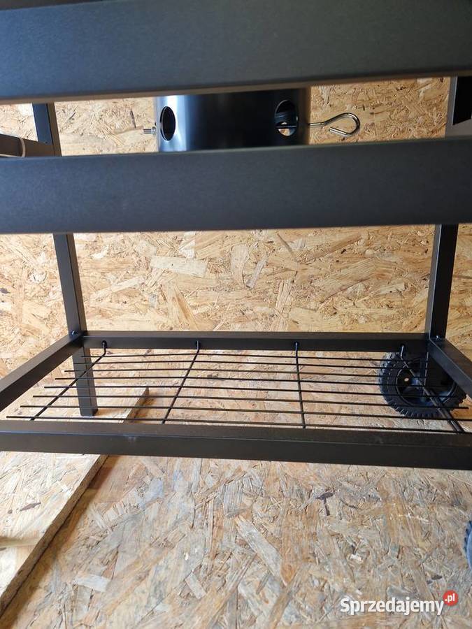 Grill węglowy beczka z pokrywą ruszt 71x45 Grille węglowe Dom i Ogród Głogowa sprzedam