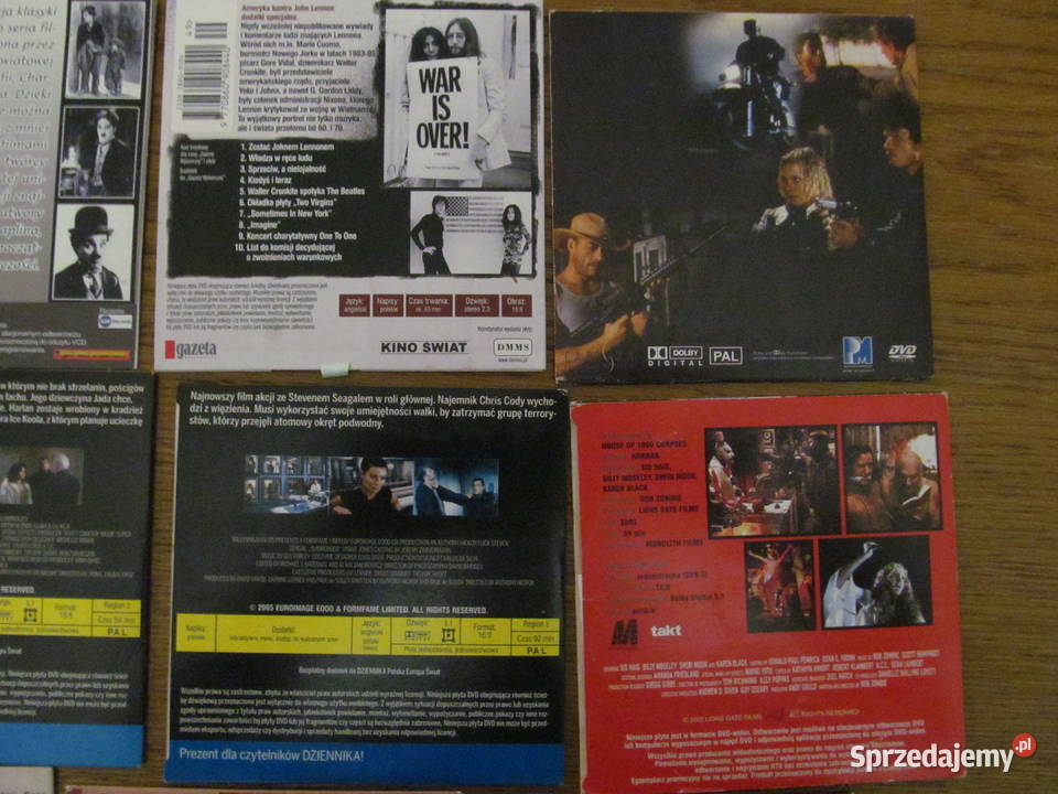 Płyty DVD z filmami zestaw 11 Lublin