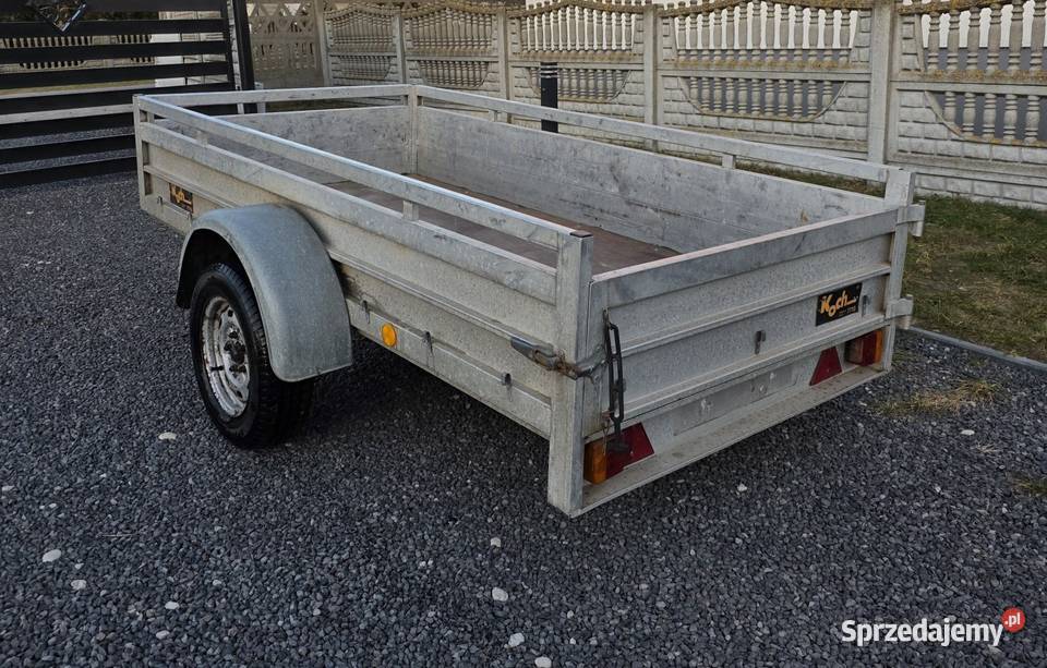 Przyczepka Samochodowa aluminiowa KOCH 750