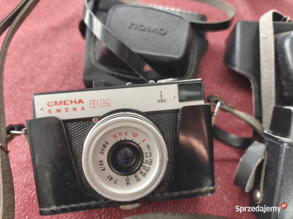 Aparaty fotograficzne Smiena 8M i Elikon 35 C 4 Jelenia Góra