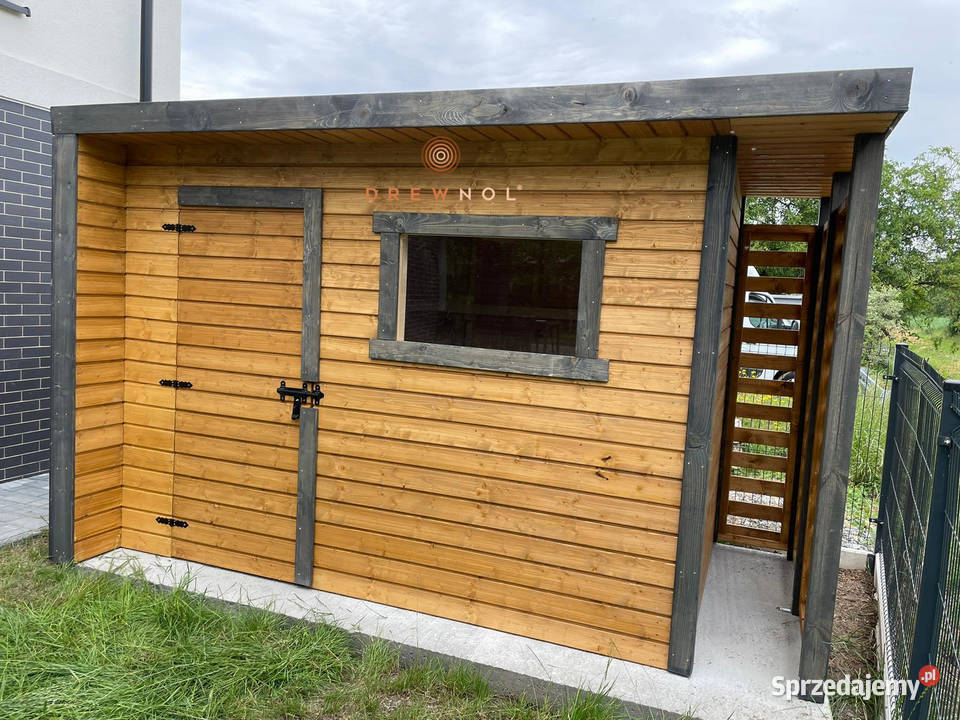 Domek narzędziowy nowoczesny domek plaski dach Częstochowa sprzedam