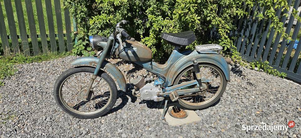 Zabytkowy motorower Bianchi Falco zamiana manualna Warszowice