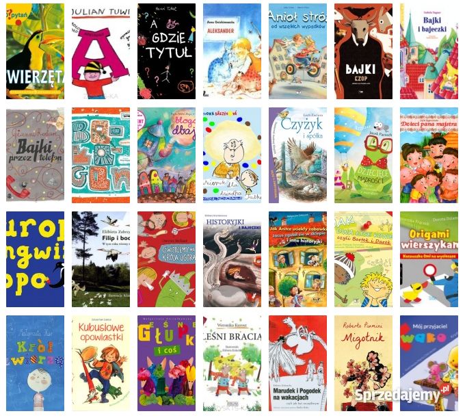 Dużo książek dzieci