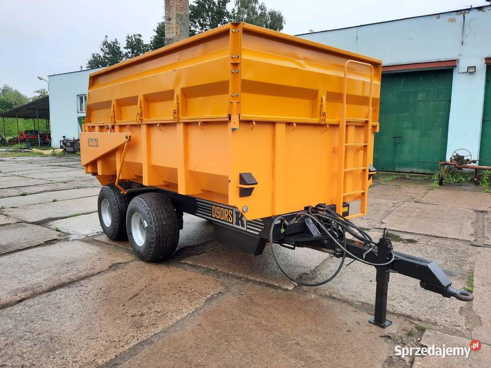 NOWA Przyczepa budowlana firmy KELLFRI 9ton z nieuszkodzony Maszyny rolnicze Opoczno