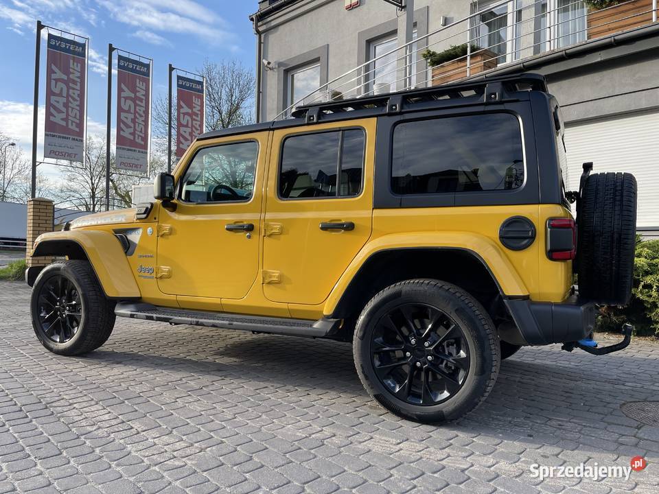 Jeep Wrangler Sahara 4XE nowy hybryda plugin