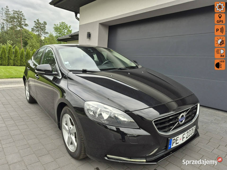 Volvo V40 16d 115 kamera navi chromy II 2012 aluminiowe felgi Drelów sprzedam