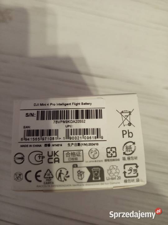 Akumulator do drona DJI mini 3 pro i DJI mini 4 warmińsko-mazurskie Ełk sprzedam