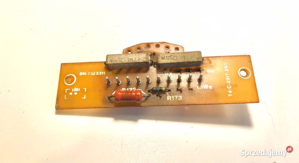 WS 303 płytka końcówki mocy Części i akcesoria lubelskie