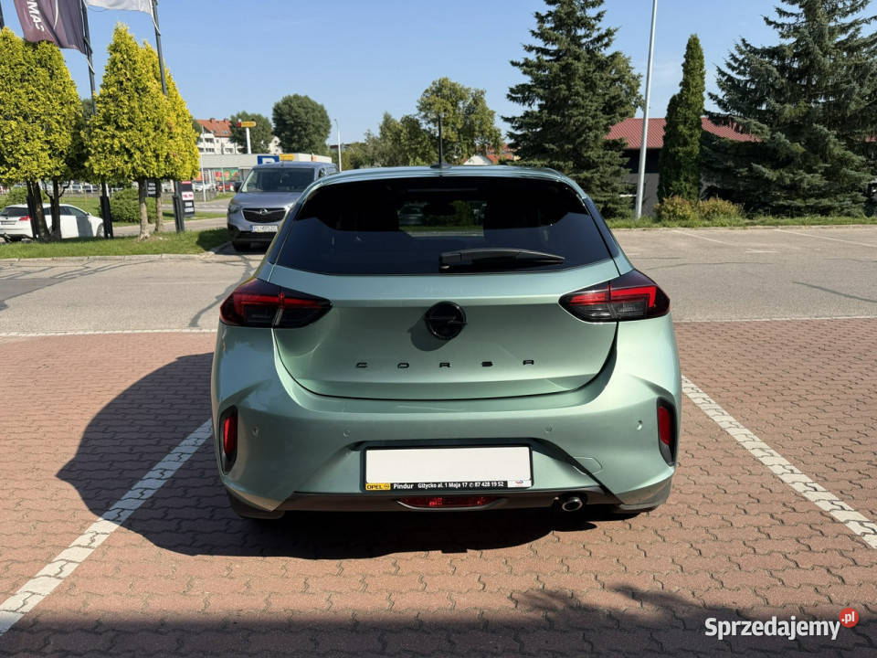 Opel Corsa Yes 12 Turbo 100 MT6 F 2019 serwisowany w ASO Samochody osobowe Giżycko
