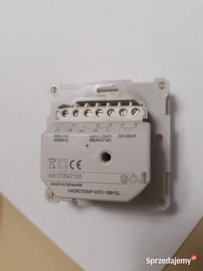 Regulator temperatury bez czujnika Elda Rtp01F Lelów