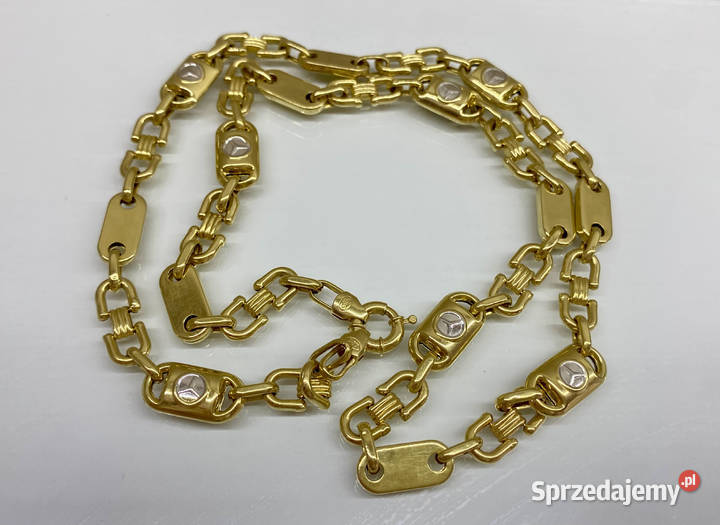 Łańcuch Męski Złoty Próby 585 2644g UŻYWANY złote Tczew