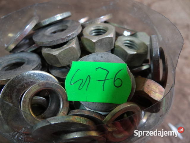 nakrętki podkładki ESKA 10mm 1 org DDR Żary sprzedam