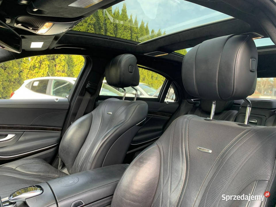Mercedes S 63 AMG S63 AMG Long Panorama Masaże klimatyzacja Baranowo