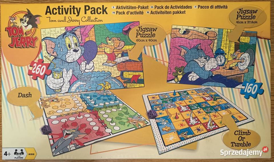 Tom And Jerry Collection Activity Pack Board podkarpackie Rzeszów sprzedam