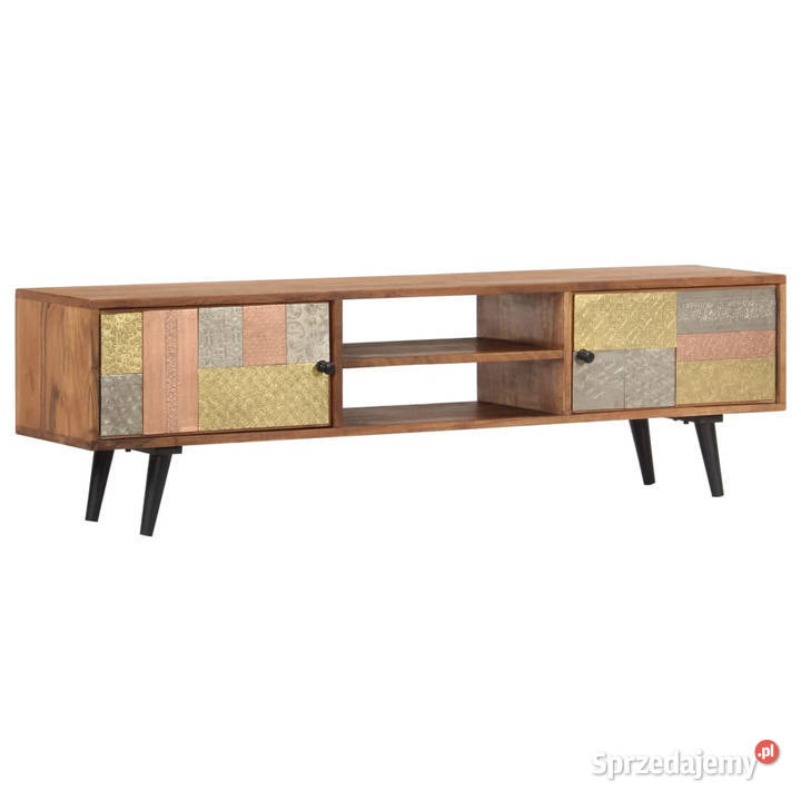 Szafka pod TV 140x30x40 lite drewno akacjowe Warszawa