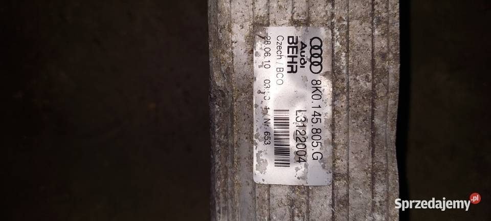 Intercooler audi a4 b8 Kruszwica