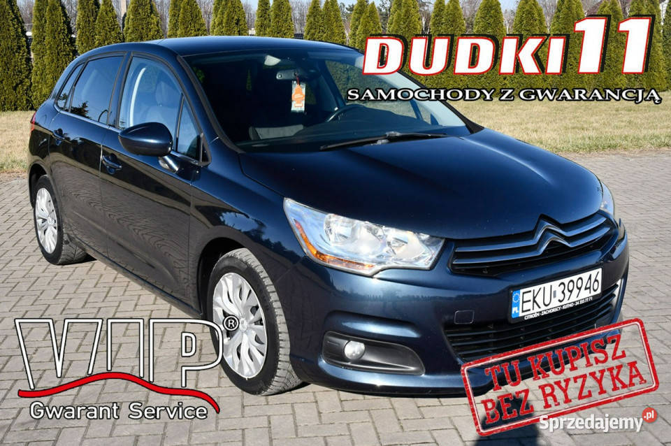 Citroen C4 16Benz DUDKI11 NaviKlimatr 2 benzyna łódzkie Kutno