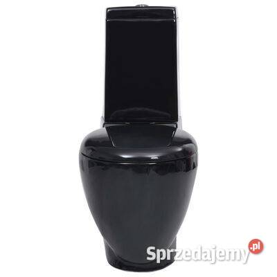 vidaXL Ceramiczna toaleta ze spłuczką okrągła Warszawa