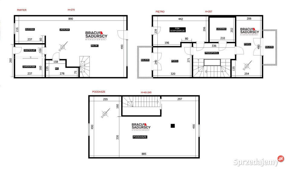 Sprzedaż domu szeregowego Sułków 10281m2