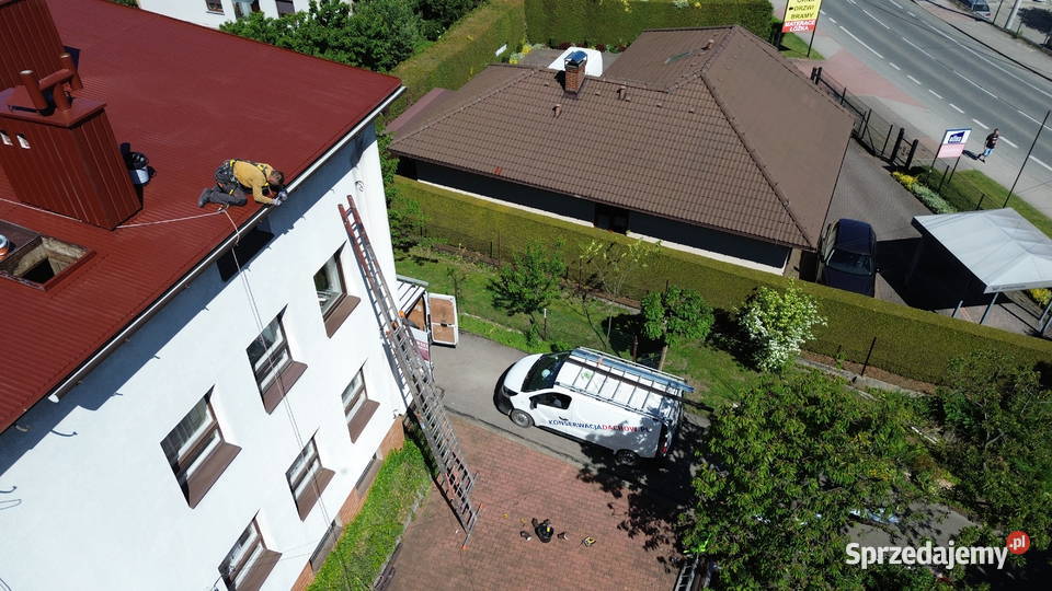 Wymiana Montaż Czyszczenie i Naprawa Rynien małopolskie Wadowice