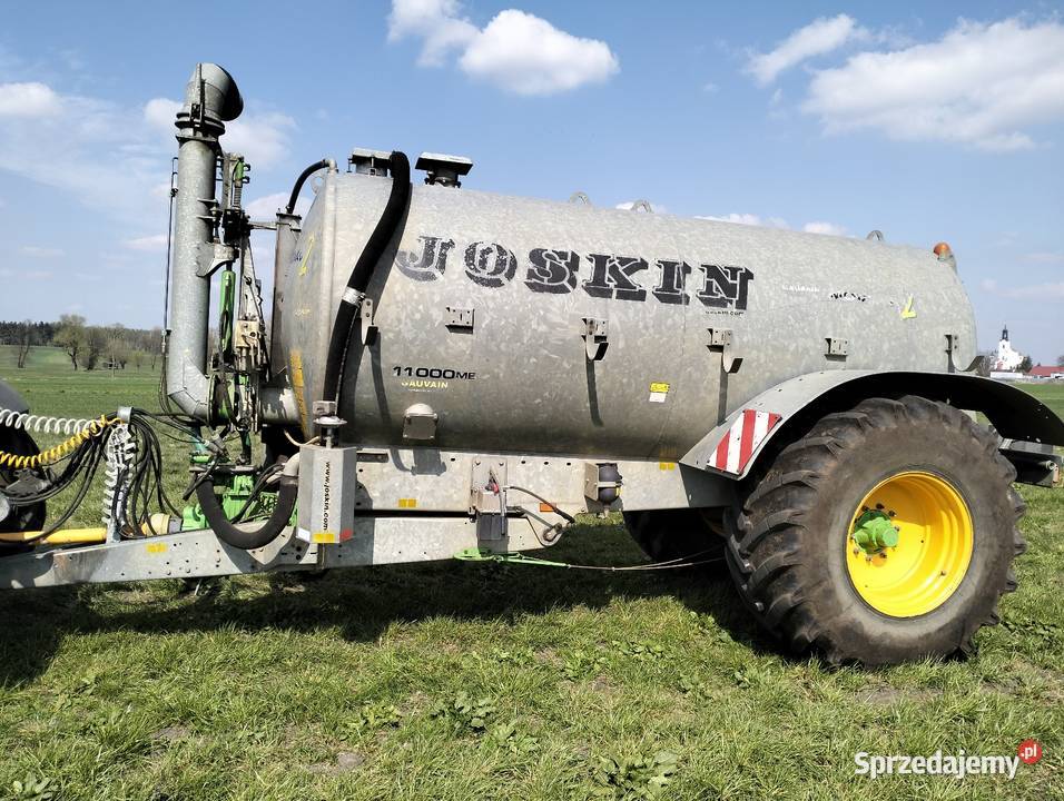 Beczkowóz wóz asenizacyjny JOSKIN Modulo 11000L Pozostałe Ostrów Wielkopolski