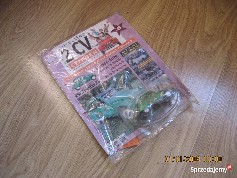 Citroen 2CV Hachette model zapakowany Made in Gadgety motoryzacyjne podkarpackie Przemyśl