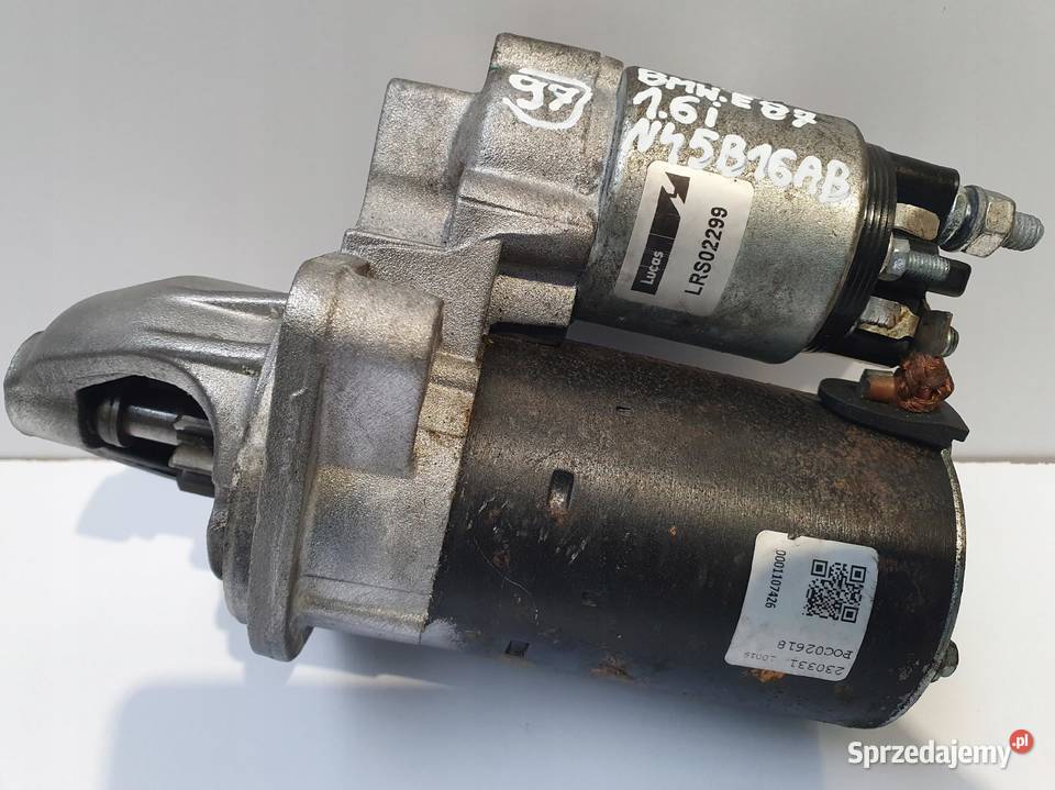 ROZRUSZNIK BMW E90 E87 316i 116i 16 i bosch Rudka