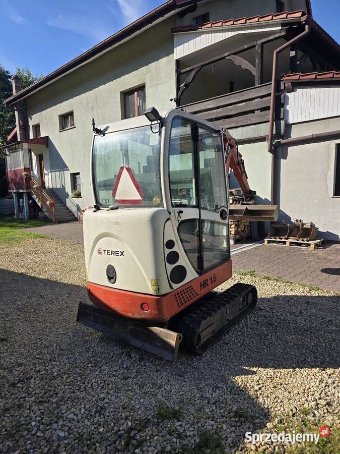 Minikoparka Terex umowa kupnasprzedaży Szybkozłącze Osielec