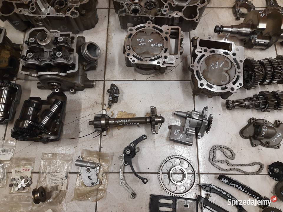 KTM 950 LC8 silnik części głowica kartery Jelenia Góra sprzedam