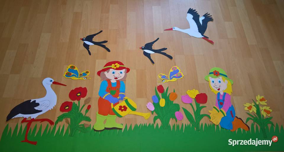 Dekoracja wiosenno letniej z brystolu mazowieckie Garwolin