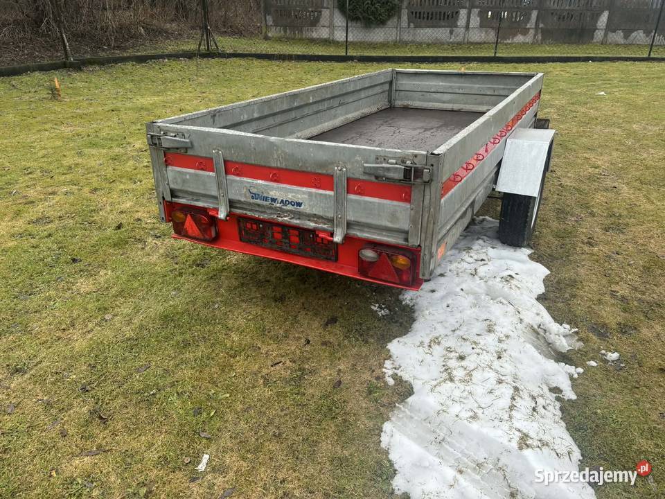przyczepka samochodowa Niewiadów z chamulcem Andrychów sprzedam