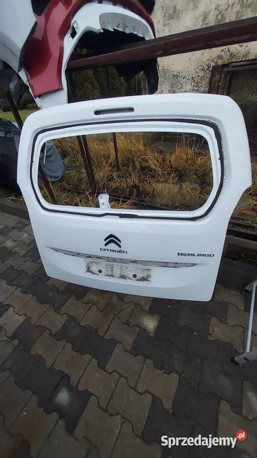 Citroen BERLINGO 2024 klapa tył biała w idealnym Jelenia Góra