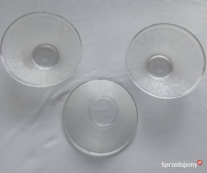 3 miseczki salaterki HSG Ząbkowice projekt Eryki Koźminek