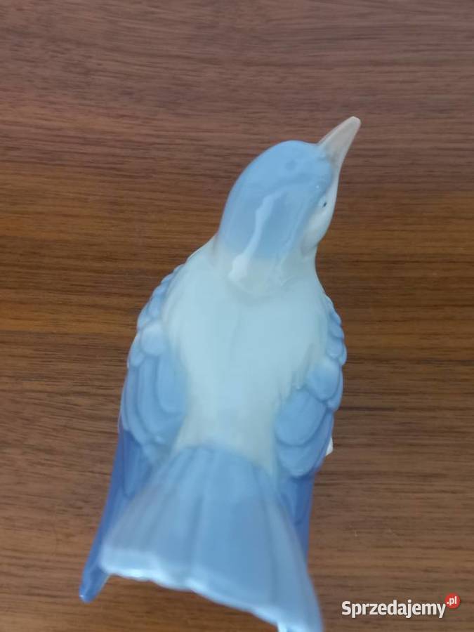 Figurka porcelanowa ptak Toruń