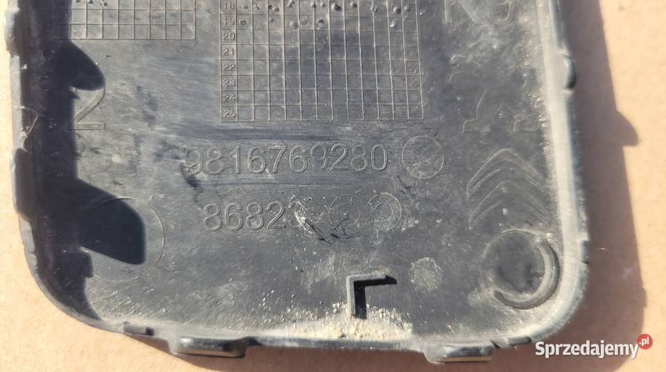 BERLINGO PARTNER III 2018 ZAŚLEPKA HAKA ZDERZAK śląskie