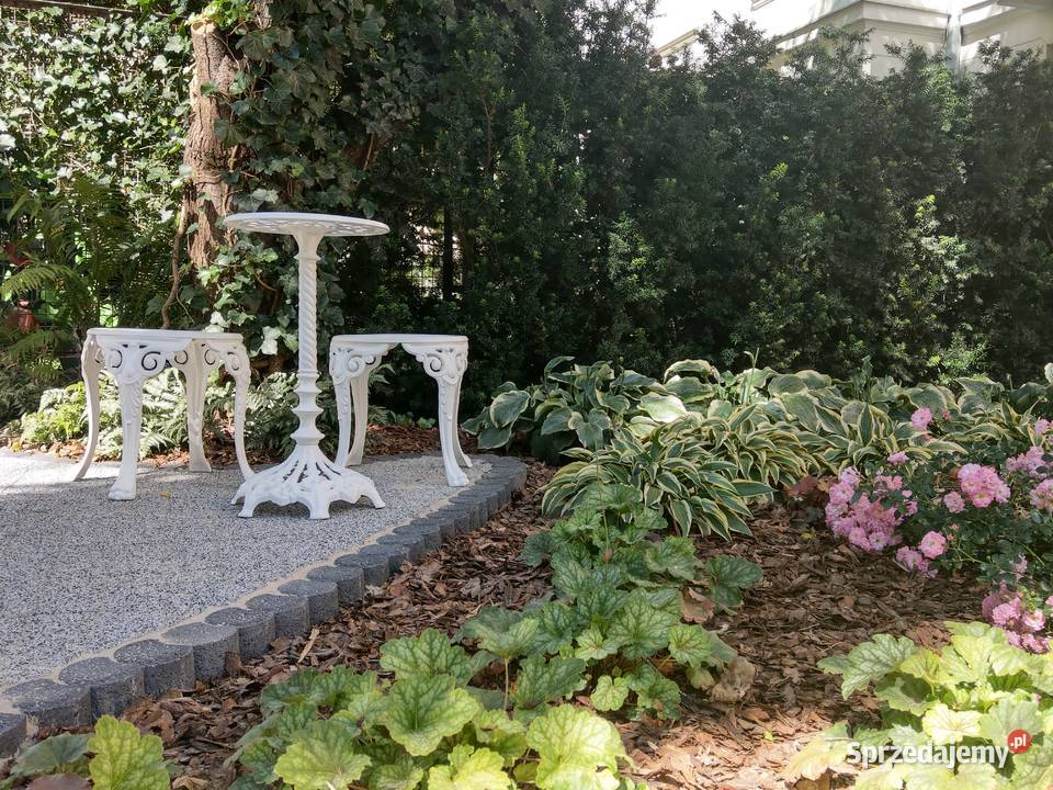Stół mini żeliwny ogrodowy meble producent 38 Dom i Ogród Gołdap