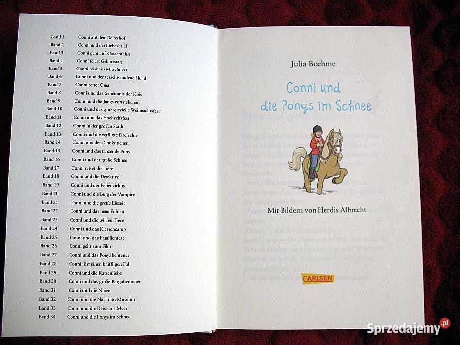 Conni und die Ponys im Schnee Proza i poezja