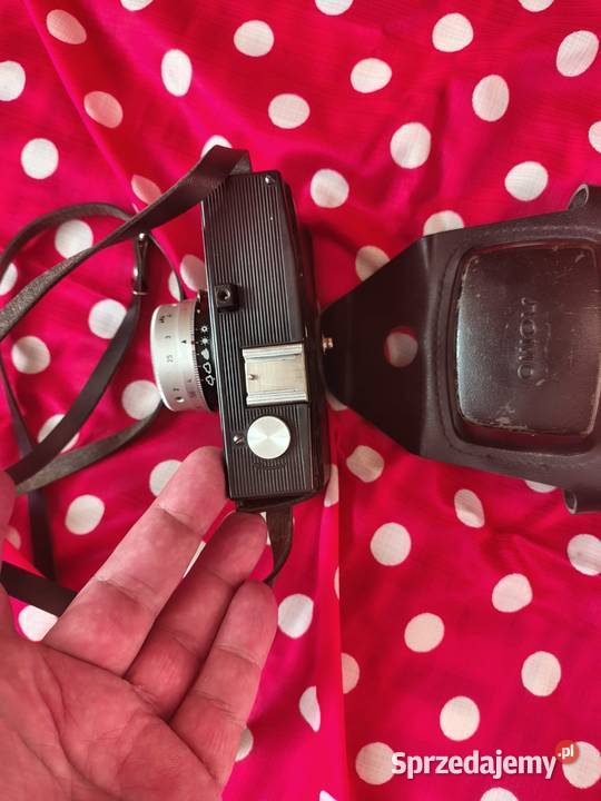 SPRAWNY Smiena 8M aparat analogowy vintage etui Elektronika