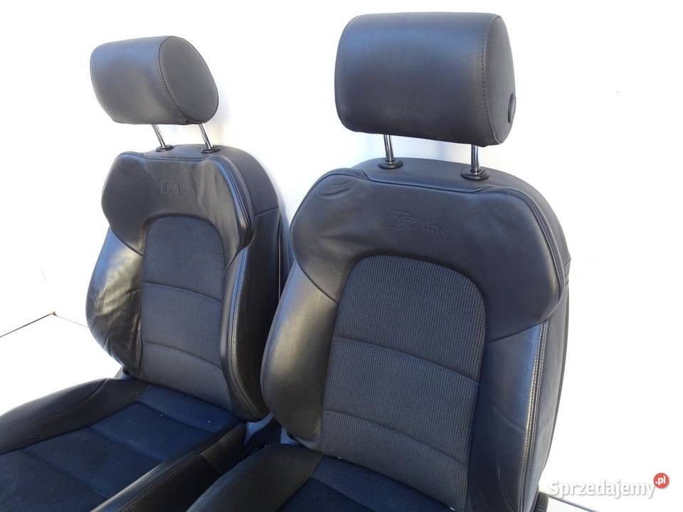 FOTELE FOTEL KANAPA PÓŁSKÓRA KOMPLET SLINE AUDI Wyposażenie wnętrza małopolskie