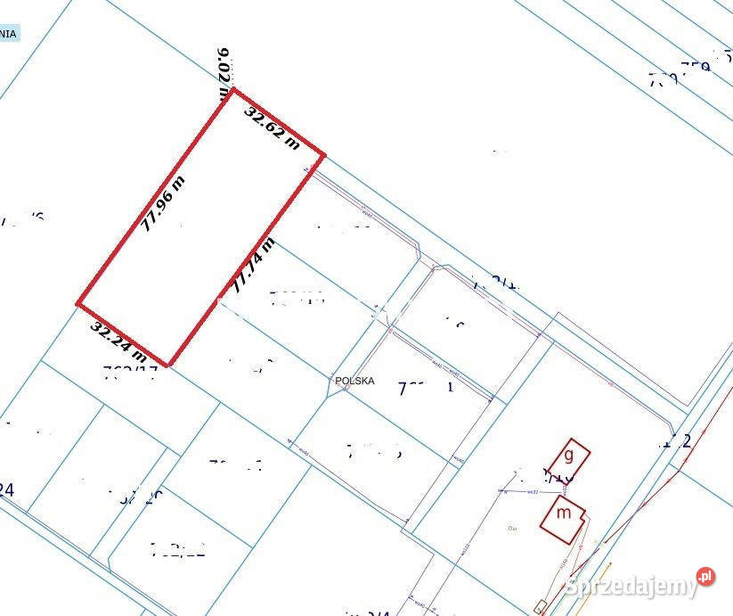 Działkę sprzedam 2503m2 Sieciechowice Długa małopolskie