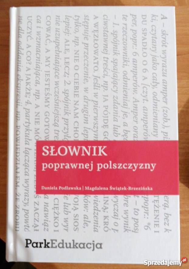 Słownik poprawnej polszczyzny