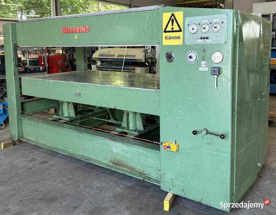 Btfering hydrauliczna prasa do forniru Nowy Targ