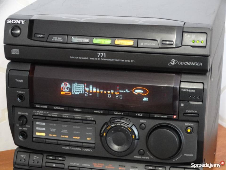 Wieża Sony HCDH771 mocna i sprawna WYSYŁKA Jasło