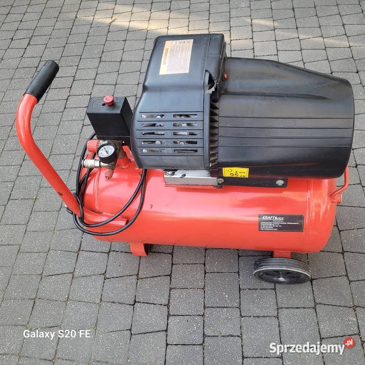 Kompresor Kraft Dele 50l silnik 2 tłokowy mazowieckie Radom sprzedam