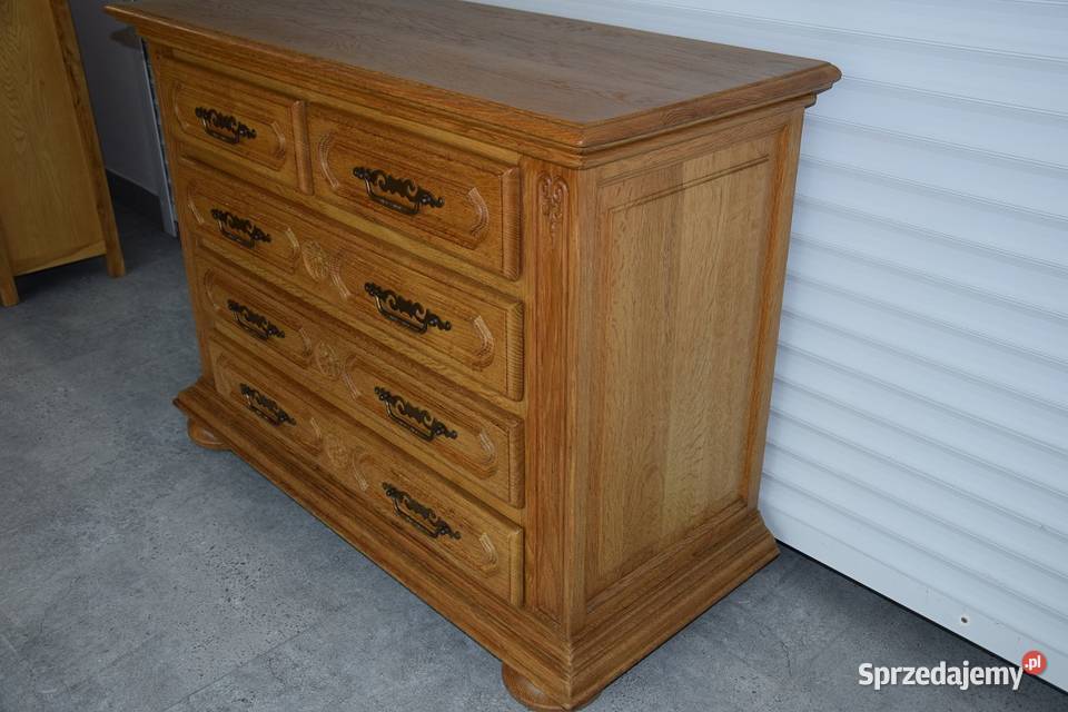 komoda z drewna dębowego nowa Olsztyn sprzedam