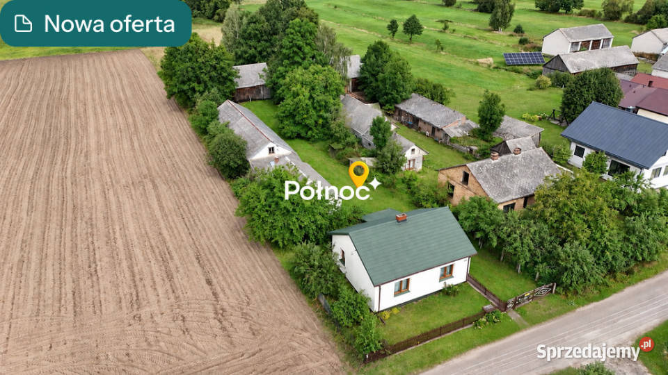 Dom 75m I Działka 5100m DĘBOWICA k Łukowa 5100m2 Sprzedaż Dębowica