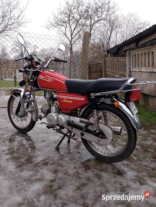 Sprzedam motocykl WOJAN WJ50 158395km Krzemienna